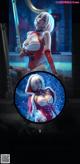 Coser@Xia Xiao Qiu Qiu Qiu (夏小秋秋秋) No.015: 暗黑圣诞童话 (44 photos)